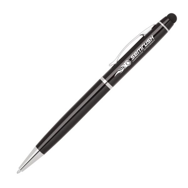 Twist action aluminum ballpoint pen available in a variety of colors... from ASI 40544 Binaco / Binaline