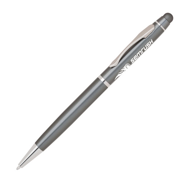 Twist action aluminum ballpoint pen available in a variety of colors... from ASI 40544 Binaco / Binaline