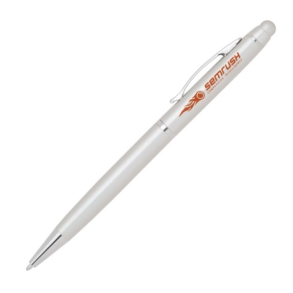 Twist action aluminum ballpoint pen available in a variety of colors... from ASI 40544 Binaco / Binaline