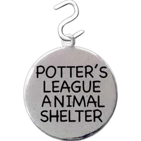 Round, 1" pet tag / ID tag.... from ASI 69240 MasterCast LTD / Amcraft