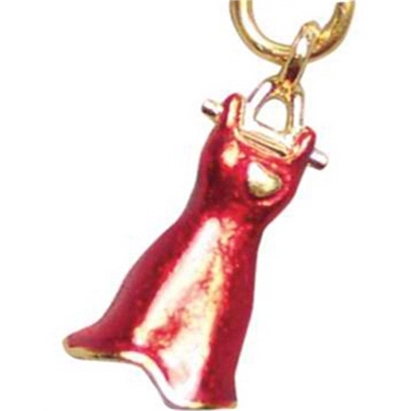 Heart Disease Awareness symbol, red dress charm with hand applied epoxy.... from ASI 69240 MasterCast LTD / Amcraft