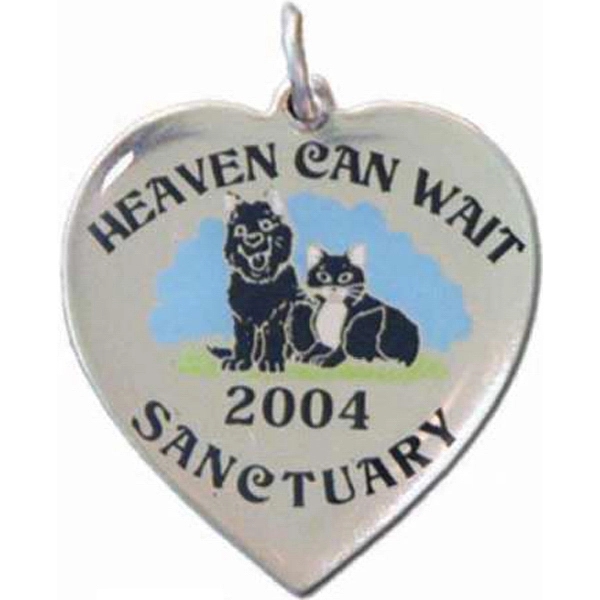 Heart Brass pet / ID tag.... from ASI 69240 MasterCast LTD / Amcraft