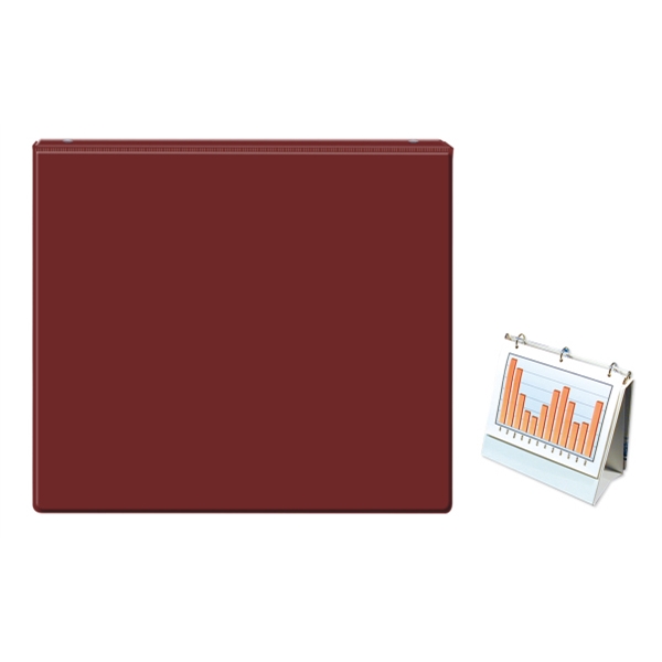 Flip chart ring binder made of vinyl with a 1" capacity... from ASI 54040 Fey Promo / Fey Binders and Organization Solutions