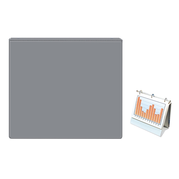 Flip chart ring binder made of vinyl with a 1" capacity... from ASI 54040 Fey Promo / Fey Binders and Organization Solutions