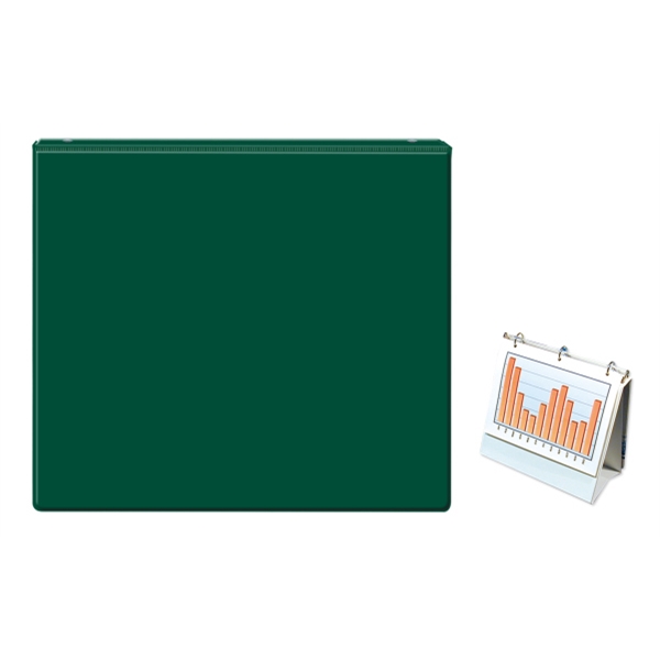 Flip chart ring binder made of vinyl with a 1" capacity... from ASI 54040 Fey Promo / Fey Binders and Organization Solutions