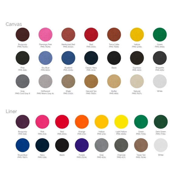 Backpack with heavyweight canvas exterior and smooth pull nylon zipper available... from ASI 74710 Numo / City Cut & Sew