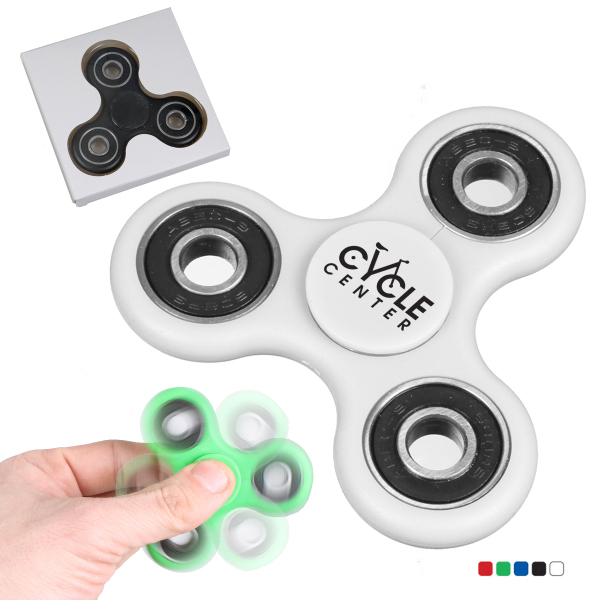 Fidget spinner gadget w/ a low friction, strong, Stainless Steel bearing... from ASI 52710 Lincoln Line