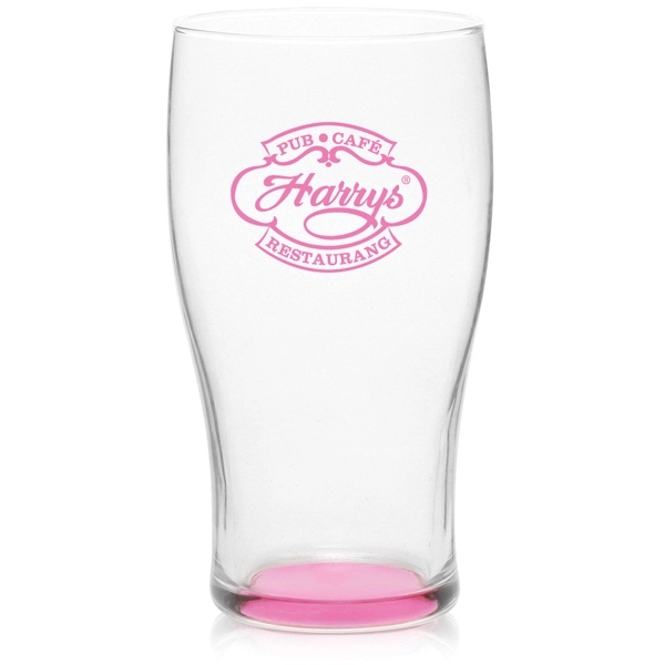 Libbey® 20 oz. pub beer glasses with clear or colored bottom.... from ASI 39552 BEL Promo