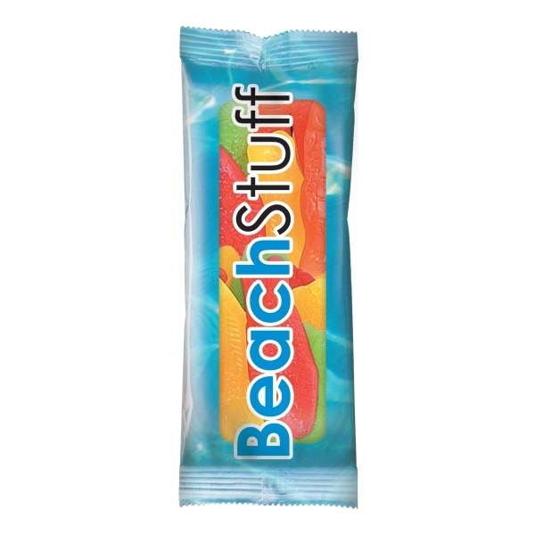 Full-color tube DigiBags filled with 3 oz. of assorted fish; non-melt... from ASI 44900 NC Custom (CI/Lanco)