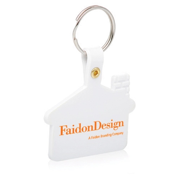 House Shaped Soft Key Tags.... from ASI 39552 BEL Promo