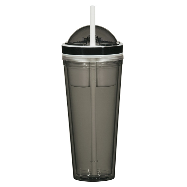 16 Oz. Snack Attack Tumbler. AS Material.  Screw On, Spill-Resistant... from ASI 61125 Hit Promotional Products / Hit (R)