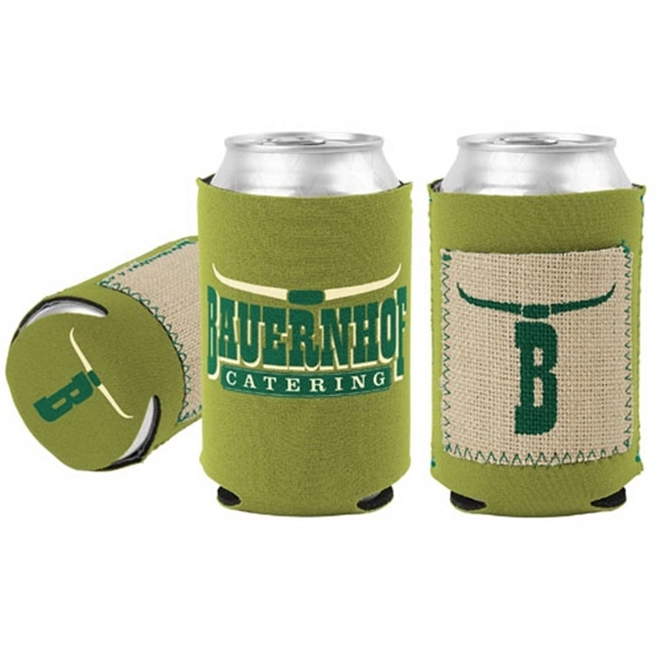 Neoprene Can Insulator with Burlap/Neoprene Pocket.... from ASI 74710 Numo / NUMO Kolder
