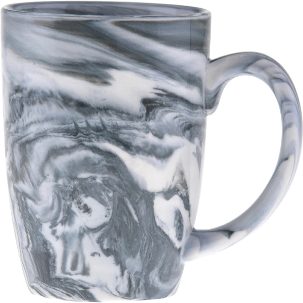 16 oz. ceramic mug with marbleized design and easy grip handle.... from ASI 71920 Moderne Glass Company Inc / Glass America®