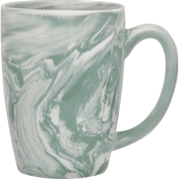 16 oz. ceramic mug with marbleized design and easy grip handle.... from ASI 71920 Moderne Glass Company Inc / Glass America®