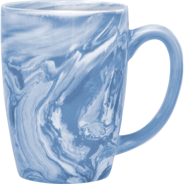 16 oz. ceramic mug with marbleized design and easy grip handle.... from ASI 71920 Moderne Glass Company Inc / Glass America®