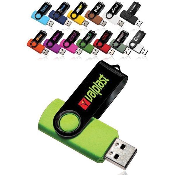 8 GB Swivel USB Drive... from ASI 39552 BEL Promo