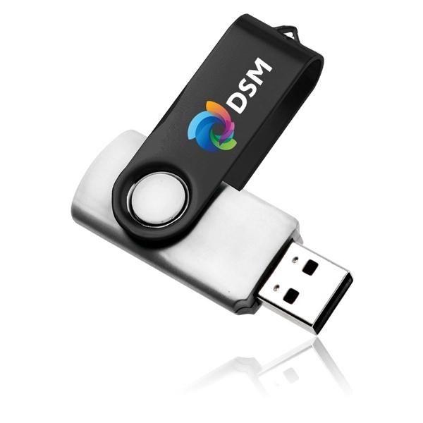 8 GB Swivel USB Drive... from ASI 39552 BEL Promo