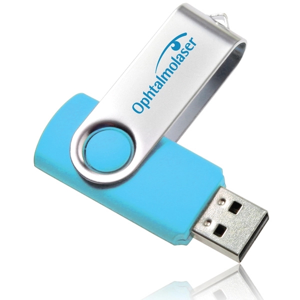 8GB Swivel USB Flash Drives... from ASI 39552 BEL Promo