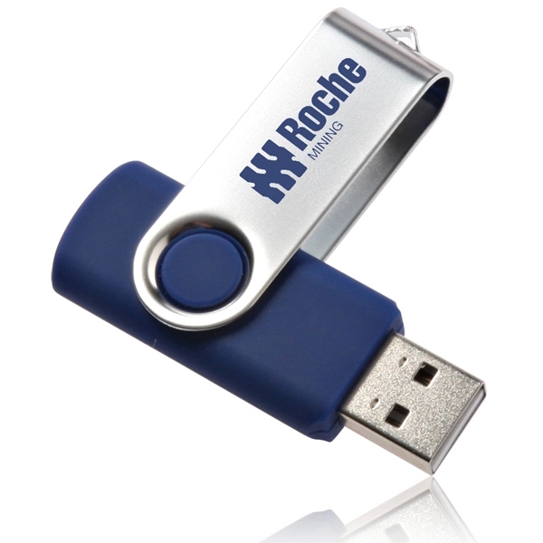 8GB Swivel USB Flash Drives... from ASI 39552 BEL Promo