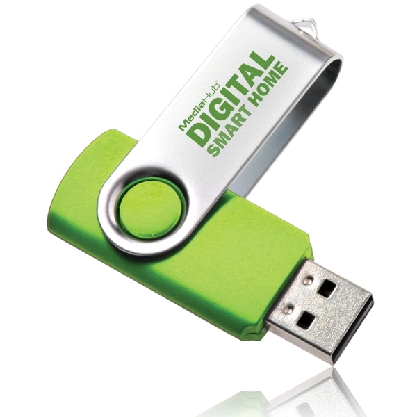 8GB Swivel USB Flash Drives... from ASI 39552 BEL Promo