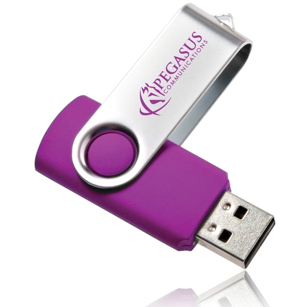 8GB Swivel USB Flash Drives... from ASI 39552 BEL Promo