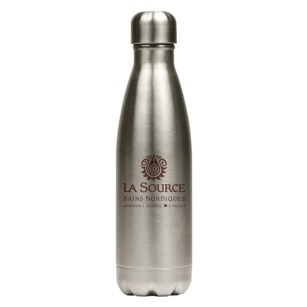 Stainless steel double wall vacuum bottle.... from ASI 42920 Busrel Inc