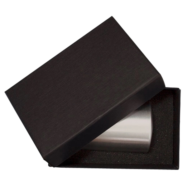 Stainless steel automatic push-down bottle opener with magnetic bottle cap holder... from ASI 99030 Zipline / Zipline®