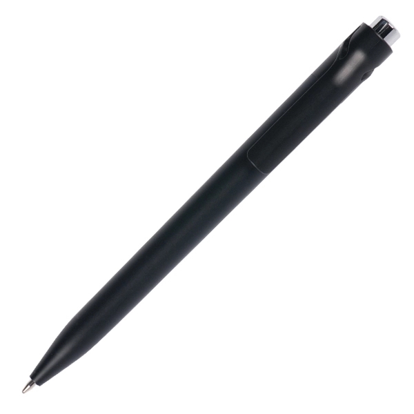 Colored plastic push action pen.... from ASI 42920 Busrel Inc