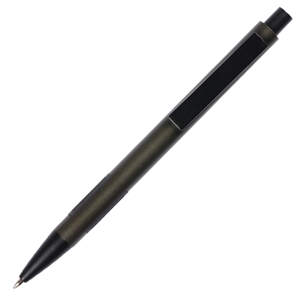 Aluminum click-action pen with matte finish.... from ASI 42920 Busrel Inc