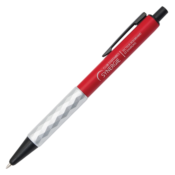 Colored aluminum click-action pen.... from ASI 42920 Busrel Inc