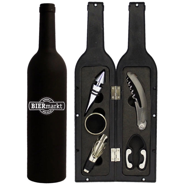 Wine set tools in a plastic bottle container.... from ASI 36988 Artek USA Inc / Artek™