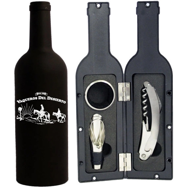 Wine set tools in a plastic bottle container.... from ASI 36988 Artek USA Inc / Artek™