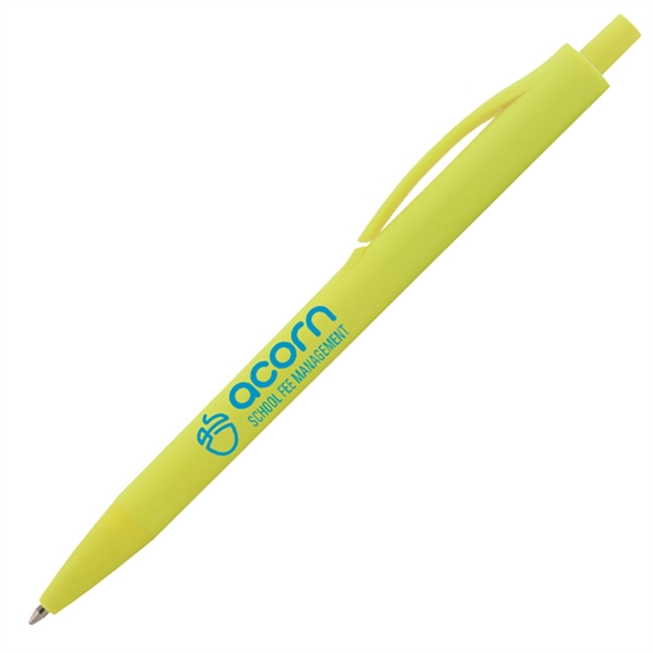 Fluorescent color plastic pen.... from ASI 42920 Busrel Inc