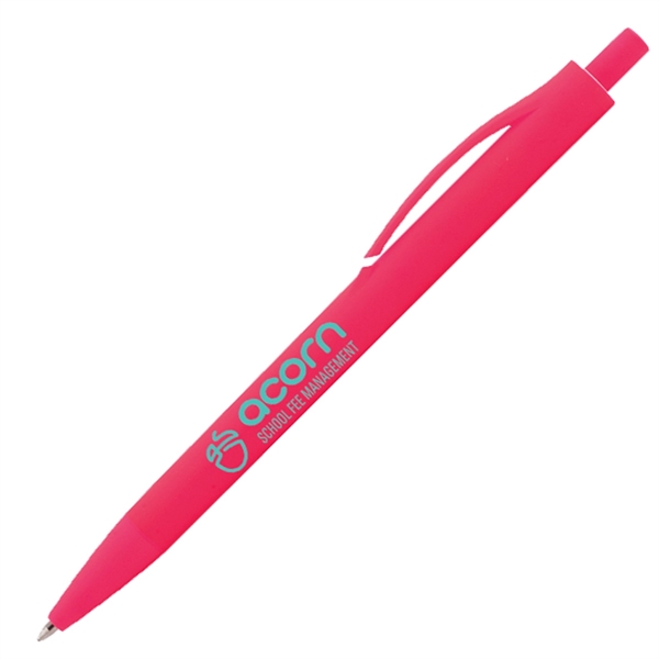 Fluorescent color plastic pen.... from ASI 42920 Busrel Inc