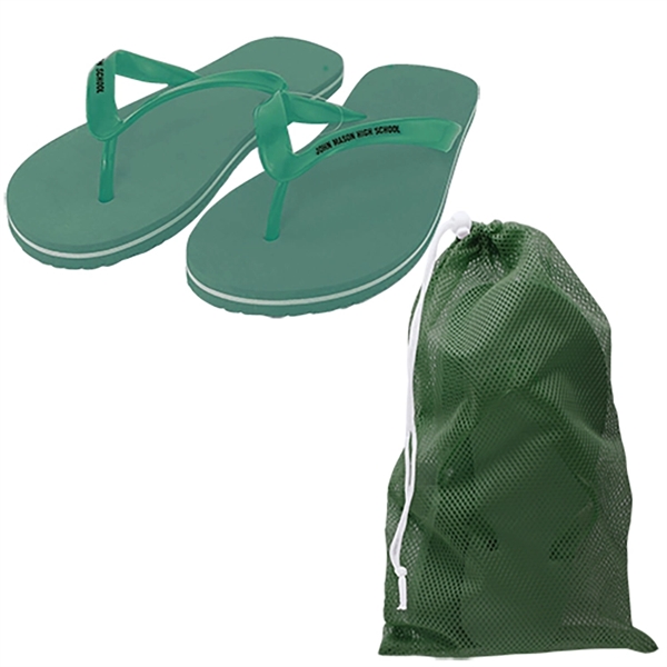 Adult sized flip flops, offered in an assortment of colors and... from ASI 62190 Illini