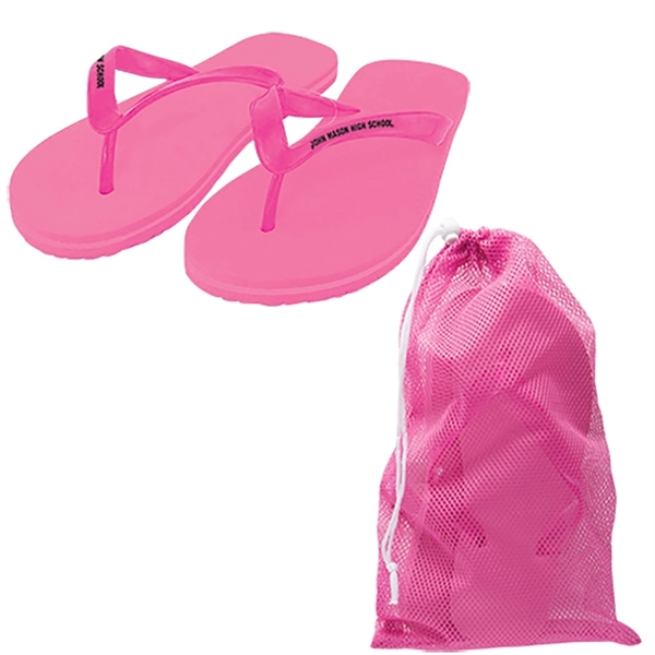 Adult sized flip flops, offered in an assortment of colors and... from ASI 62190 Illini