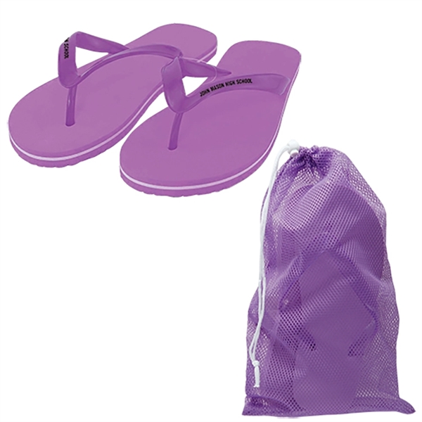 Adult sized flip flops, offered in an assortment of colors and... from ASI 62190 Illini