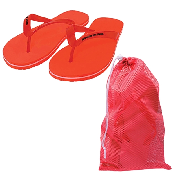 Adult sized flip flops, offered in an assortment of colors and... from ASI 62190 Illini