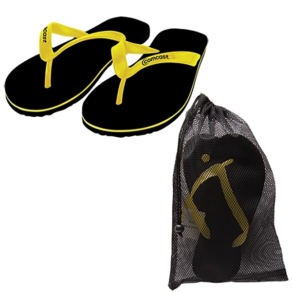 Adult sized flip flops, offered in an assortment of colors and... from ASI 62190 Illini