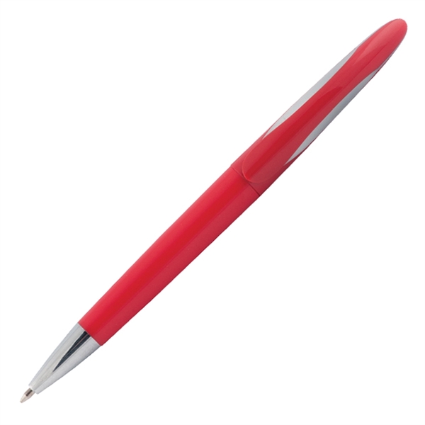 Two tone plastic twist action pen.... from ASI 42920 Busrel Inc