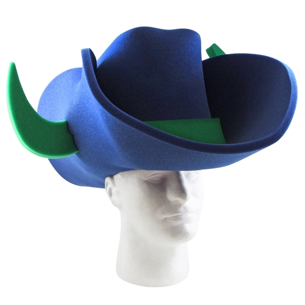 Foam cowboy hat with bull horns... from ASI 54886 Foamworx / FoamWorx