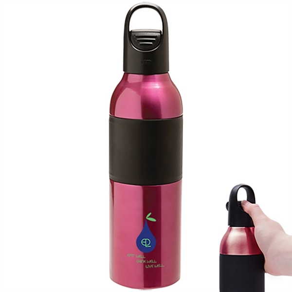 Customizable 24 oz. push-top bottle, available in limited bold colors.... from ASI 62190 Illini