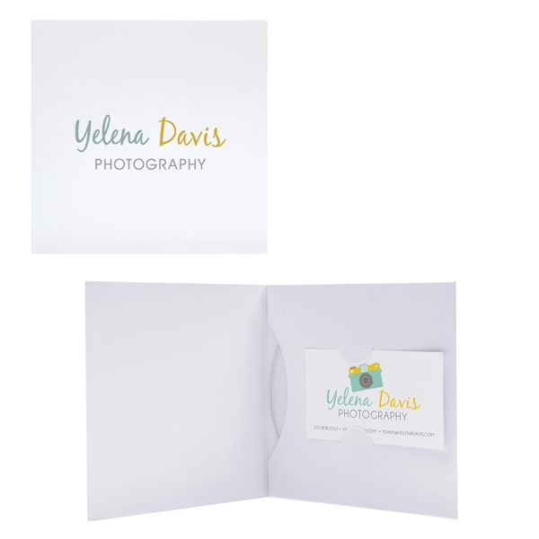 Customizable paper CD/DVD business card folio.... from ASI 62190 Illini