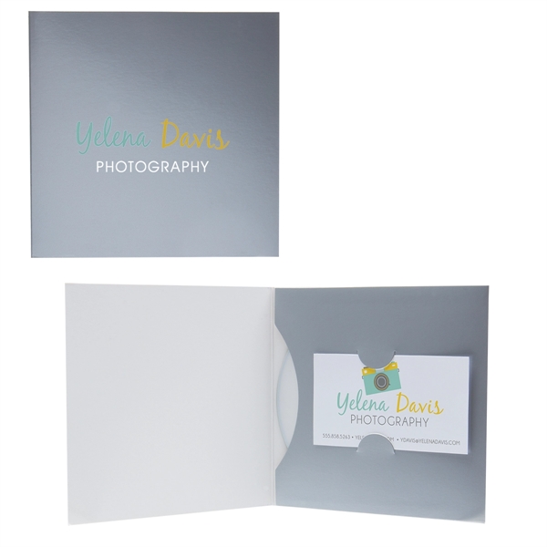 Customizable paper CD/DVD business card folio.... from ASI 62190 Illini