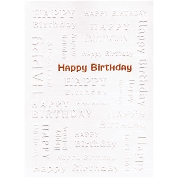 5" x 7" Stock Birthday Card, 50 pc minimum, stock sentiments... from ASI 95280 Warwick Publishing Co / Warwick