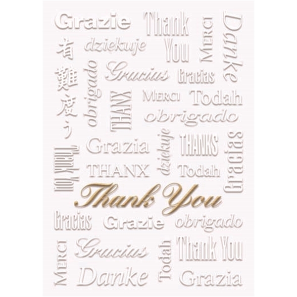 5" x 7" Business Thank You Card, 50 pc minimum, stock... from ASI 95280 Warwick Publishing Co / Warwick