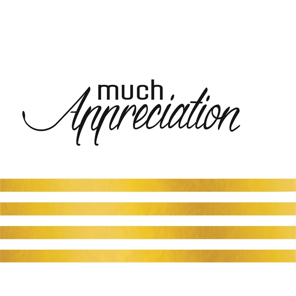 A2 Size 4 1/4" x 5 1/2" Appreciation Card, 50 pc... from ASI 95280 Warwick Publishing Co / Warwick