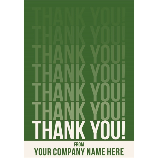 3 1/2" x 5" Business Greeting Cards, 50 pc minimum, stock... from ASI 95280 Warwick Publishing Co / Warwick