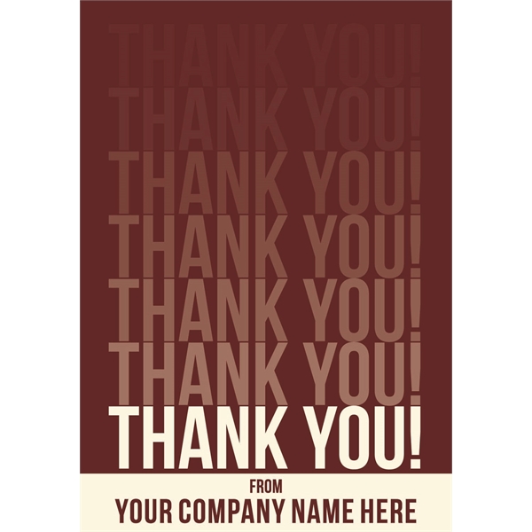 3 1/2" x 5" Business Greeting Cards, 50 pc minimum, stock... from ASI 95280 Warwick Publishing Co / Warwick