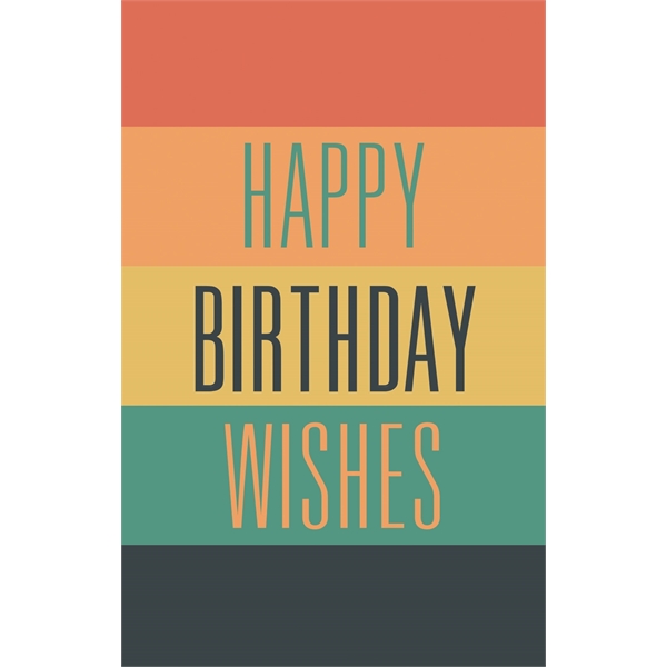 3 1/2" x 5" Business Greeting Cards, 50 pc minimum, stock... from ASI 95280 Warwick Publishing Co / Warwick